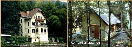 Mahler's villa and composing-hut in Maiernigg
